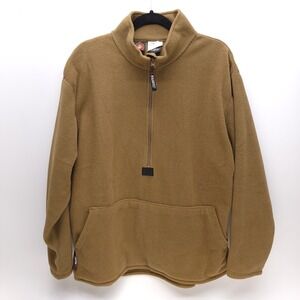 Peckham USMC Polartec Fleece Classic 100 1/2 Zip Pullover Shirt Jacket Mens XL